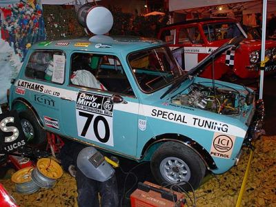 Period Historic Mini Clubman Rally Car
