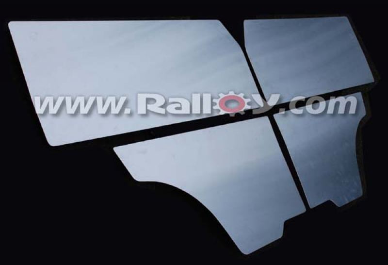 RAL073C - Set of alloy door cards MKI - Standard