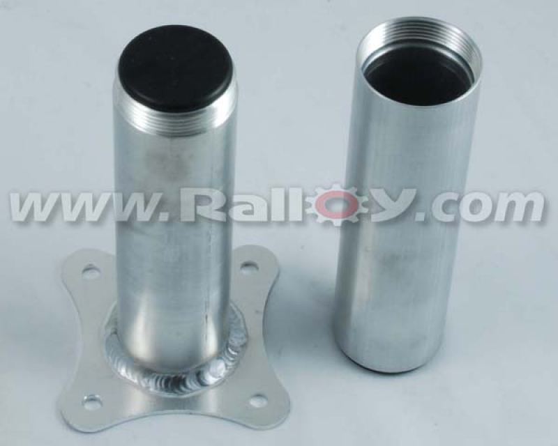 RAL103B - Two Piece Spare Wheel Post  - Alloy