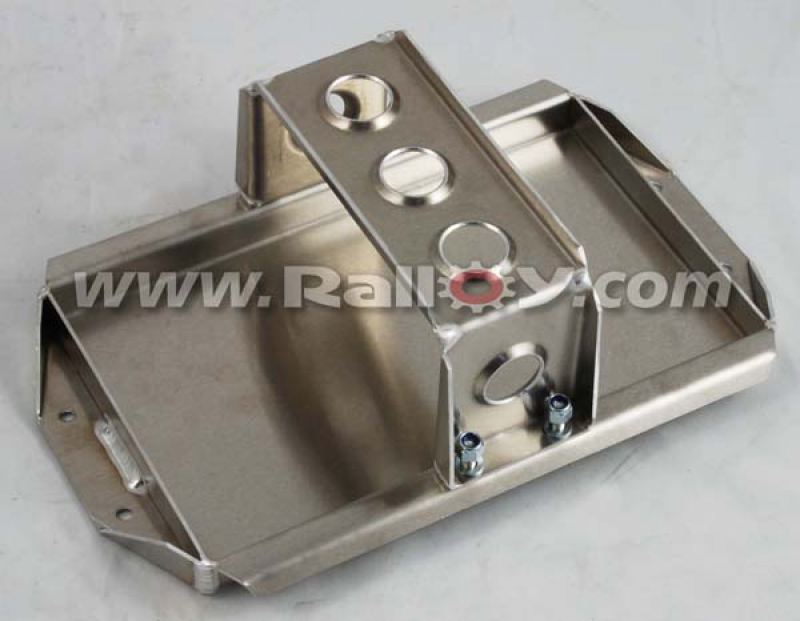 RAL104B - Red Top 30 Alloy Battery tray & strap