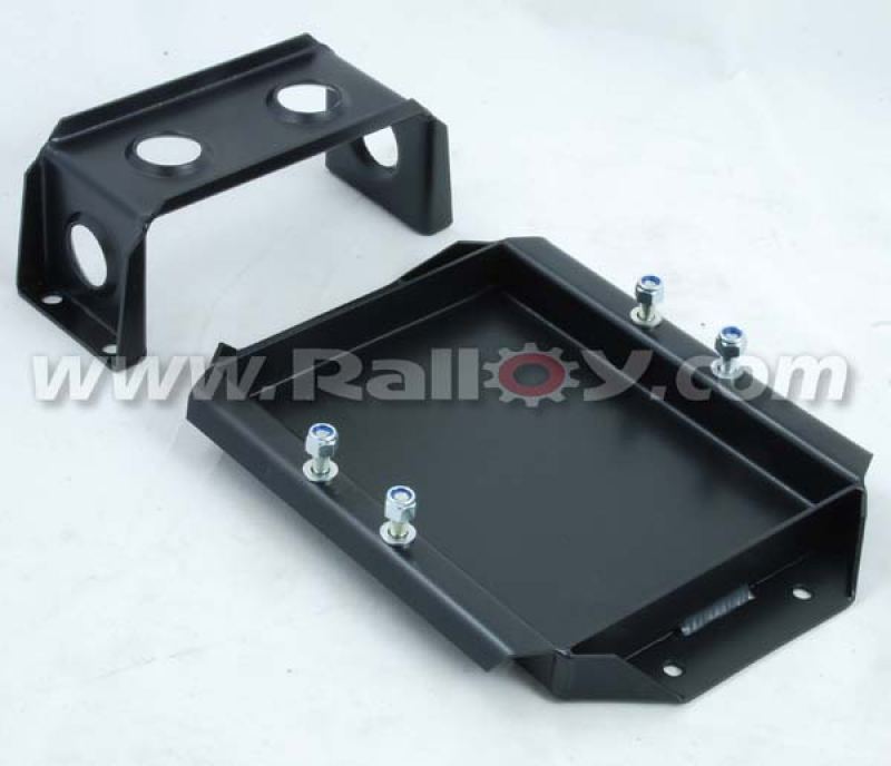 RAL104F - Red Top 20 Alloy Battery tray & strap - Powder coated