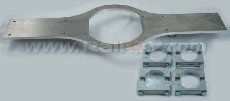 RAL153 - Alloy Axle Brace Plate 3/8 Inch Thick - Including Clamp