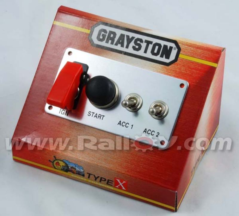 RAL2049 - Control Switch Panel Ignition + Start + 3 Aux Switches